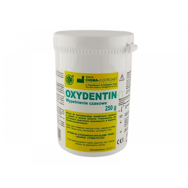 Оксидентин (Oxydentin) – антисептичний водний дентин від Chema – 250 г 2715 фото