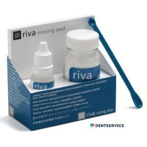 Riva Luting Plus - стеклоиономерный самоотверждаемый цемент для фиксации 2347 фото