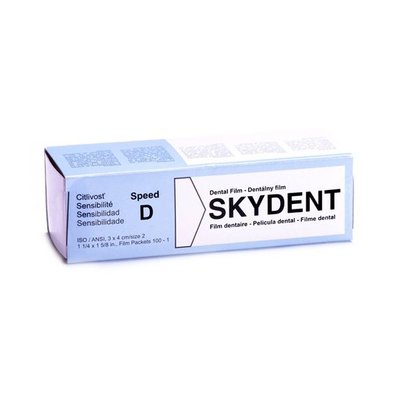 Skydent D-speed – стоматологічна рентгенівська плівка 1388 фото