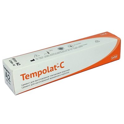 Темполат-Ц (Tempolat-С) - цемент для тимчасових коронок 717 фото