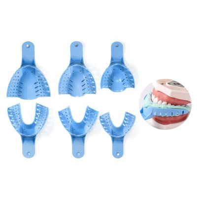 Пластикові відбиткові стоматологічні ложки 6658 фото